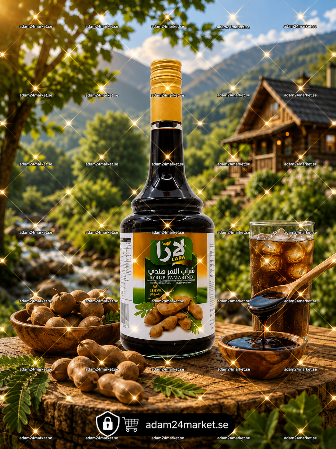 LARA Sirap av Tamarind (Tamarind) 600 ml