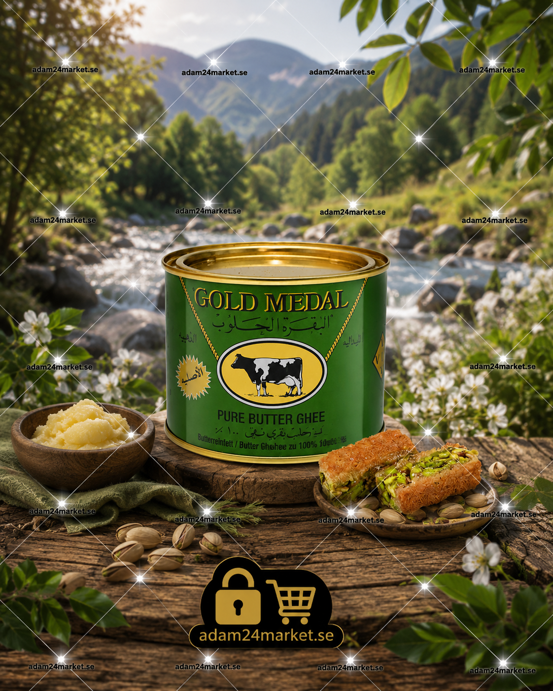 GOLD MEDAL Animaliskt Ghee 1,6 kg
